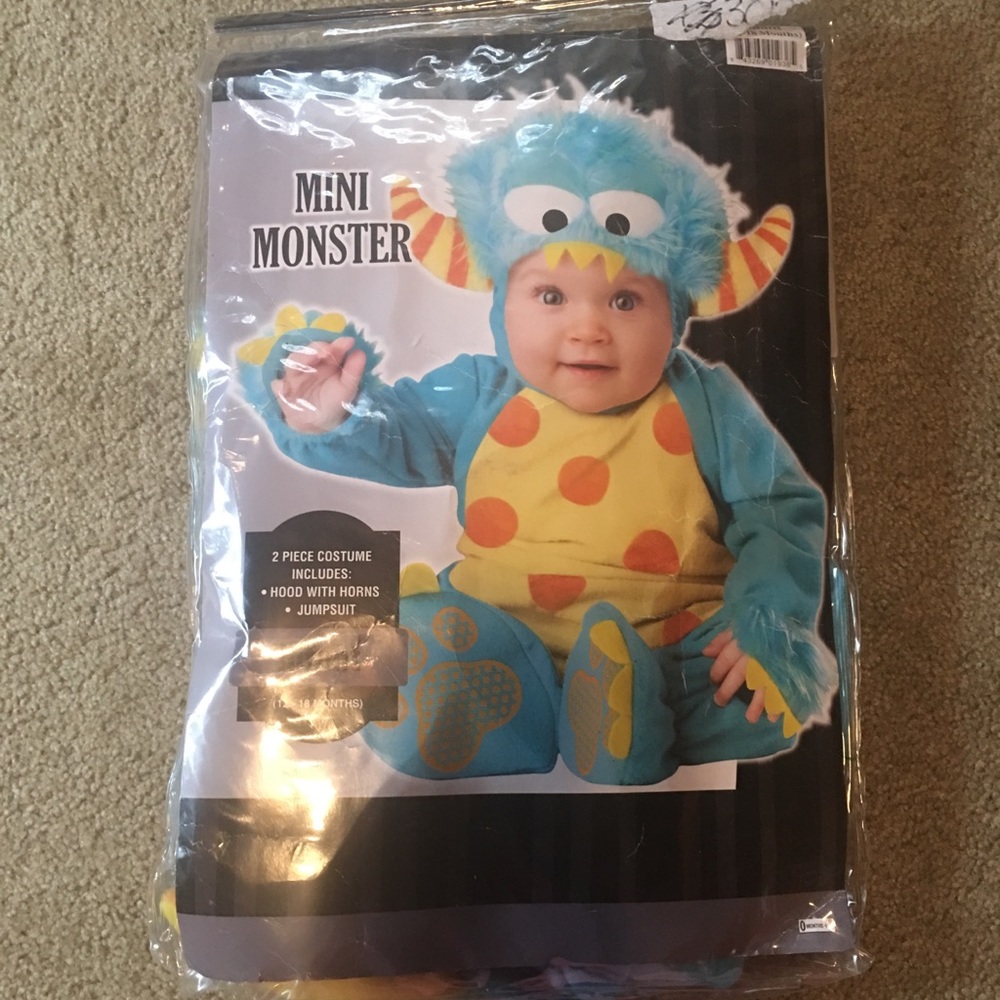 NWT mini monster costume
